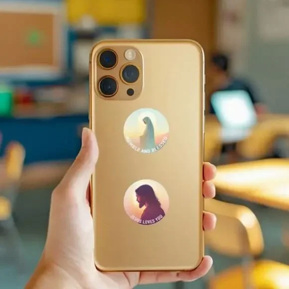 500PC Stickers Easter Spring Faith Christian Bible Verse Stickers - Jesus - Picture 2 of 6